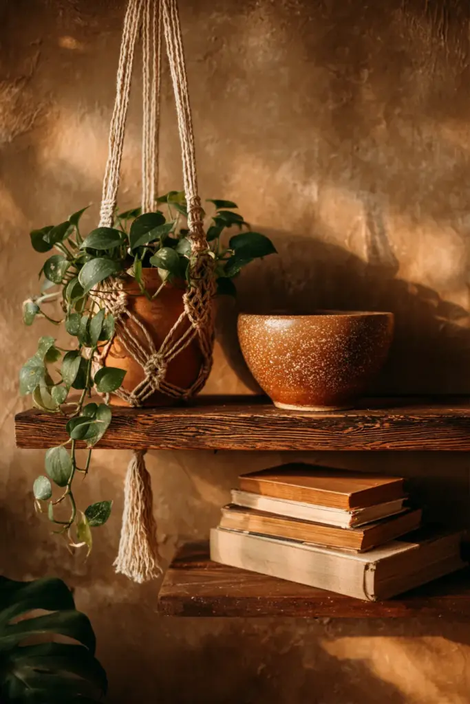 Plant-Integrated Shelf Styling