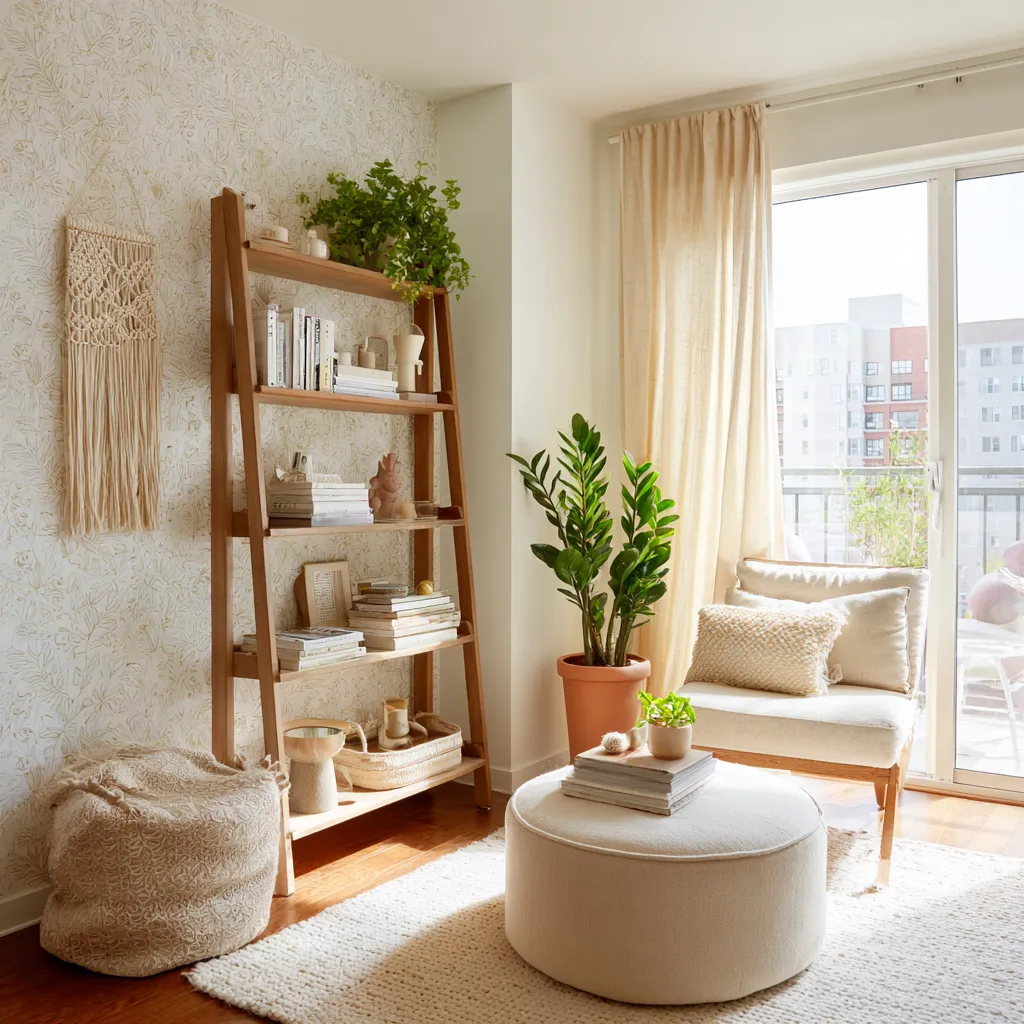 Rental-Friendly Eclectic Styling
