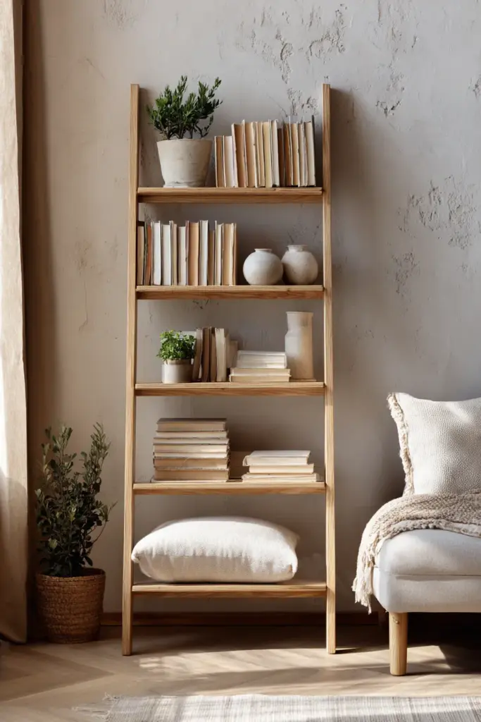 Renter-Friendly Freestanding Bookshelf