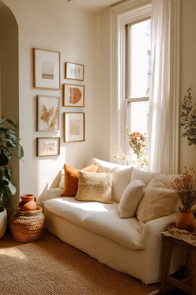 Small Eclectic Living Room