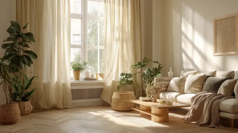 Sun-Washed Small Living Room