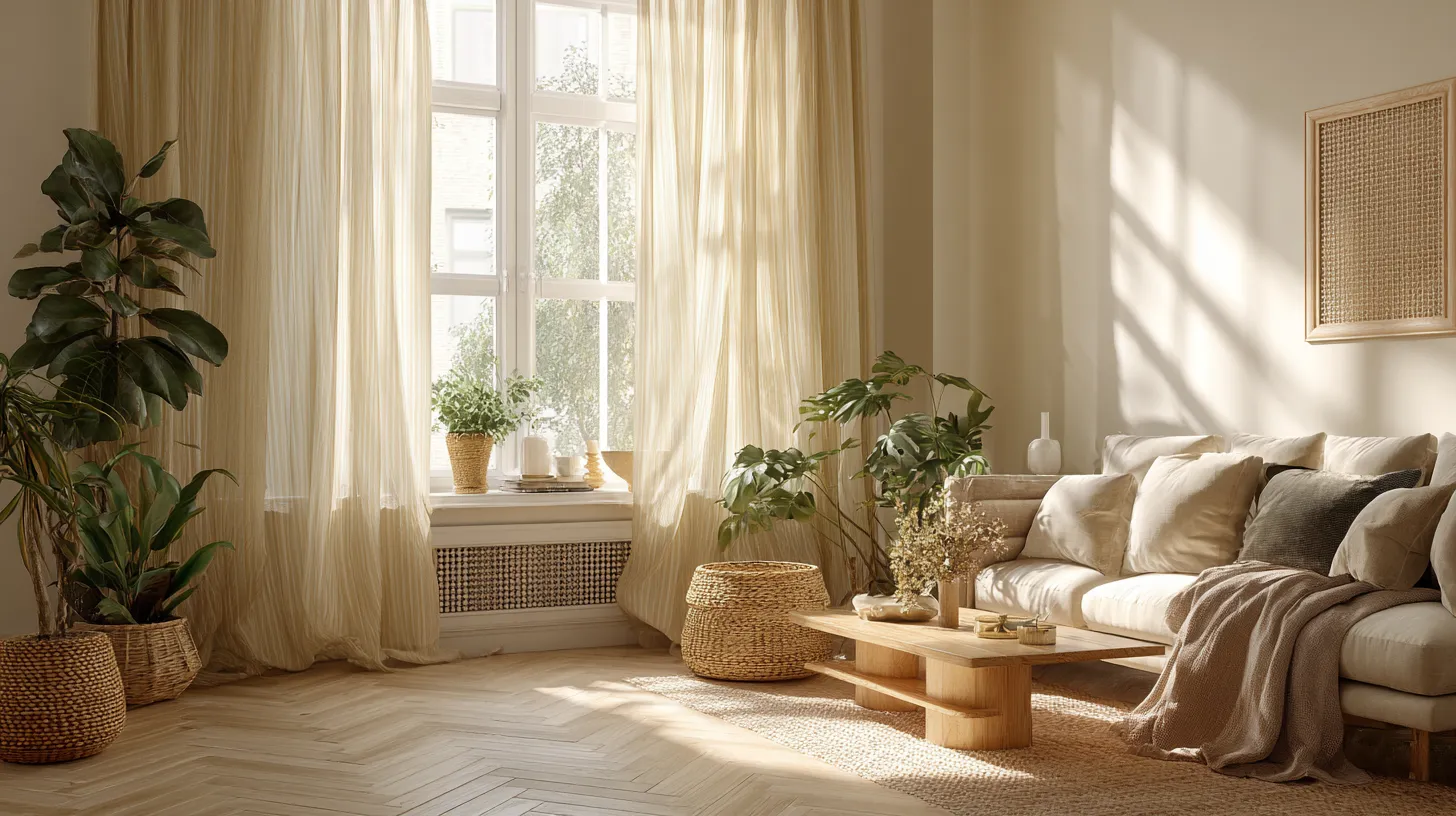 Sun-Washed Small Living Room