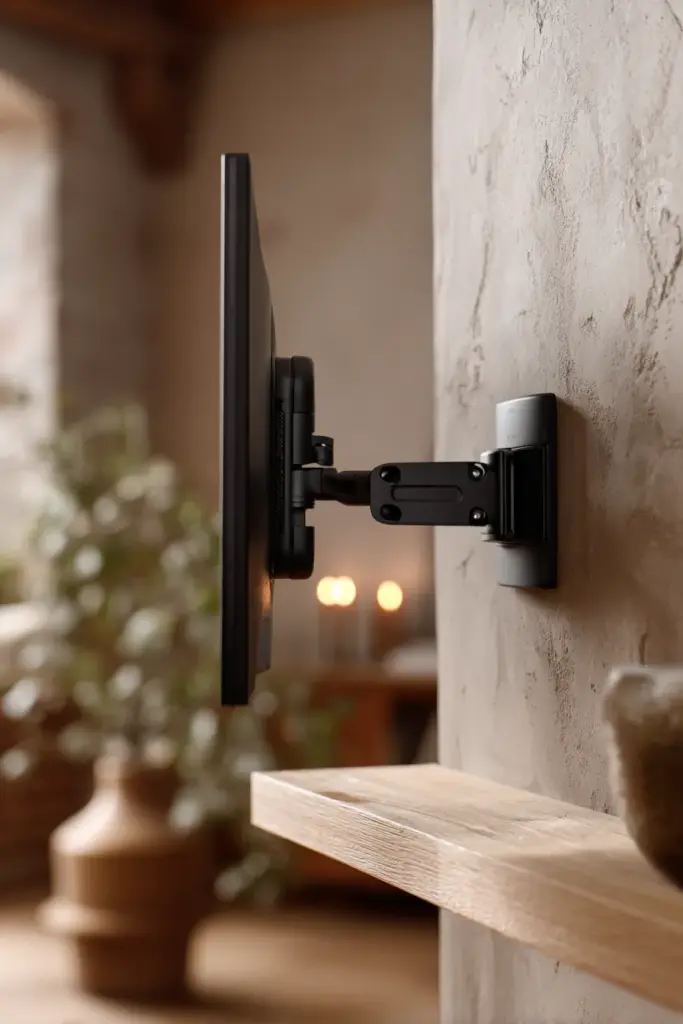 Swivel Mount in Corner Setup