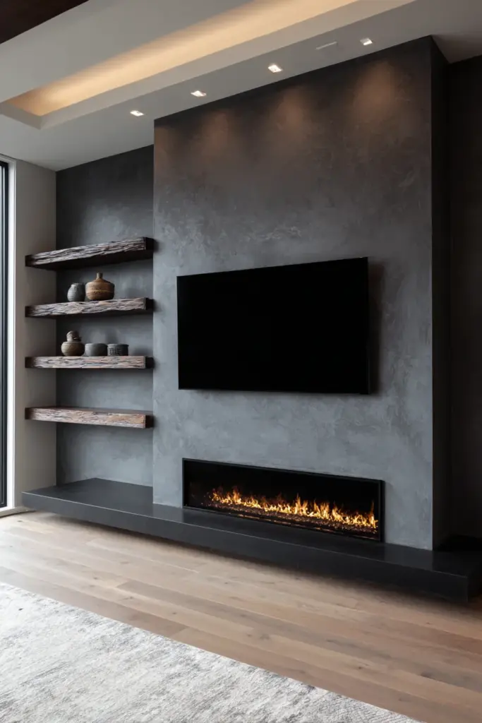 TV Above Fireplace Setup