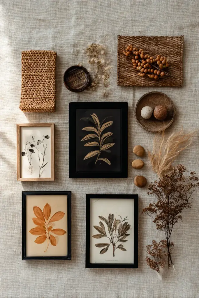 Thrift Market Art Finds Flat Lay