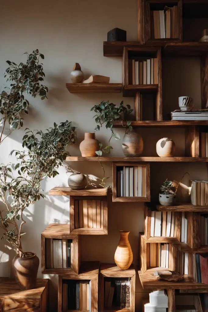 Vertical Wall Shelving