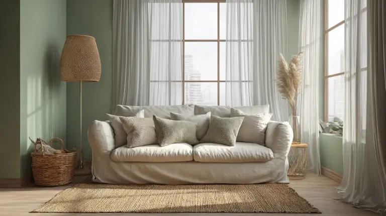 Warm Small Living Room — Featured