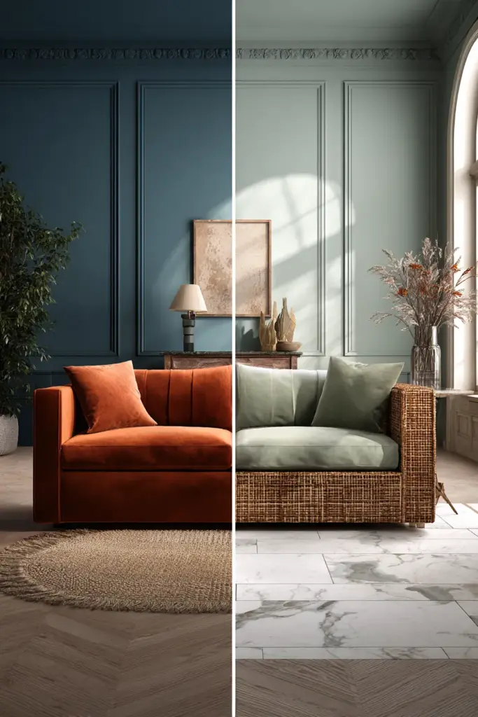 Warm vs Cool Tone Palette
