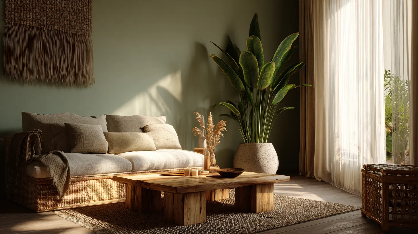 Biophilic Living Room Featured Hero