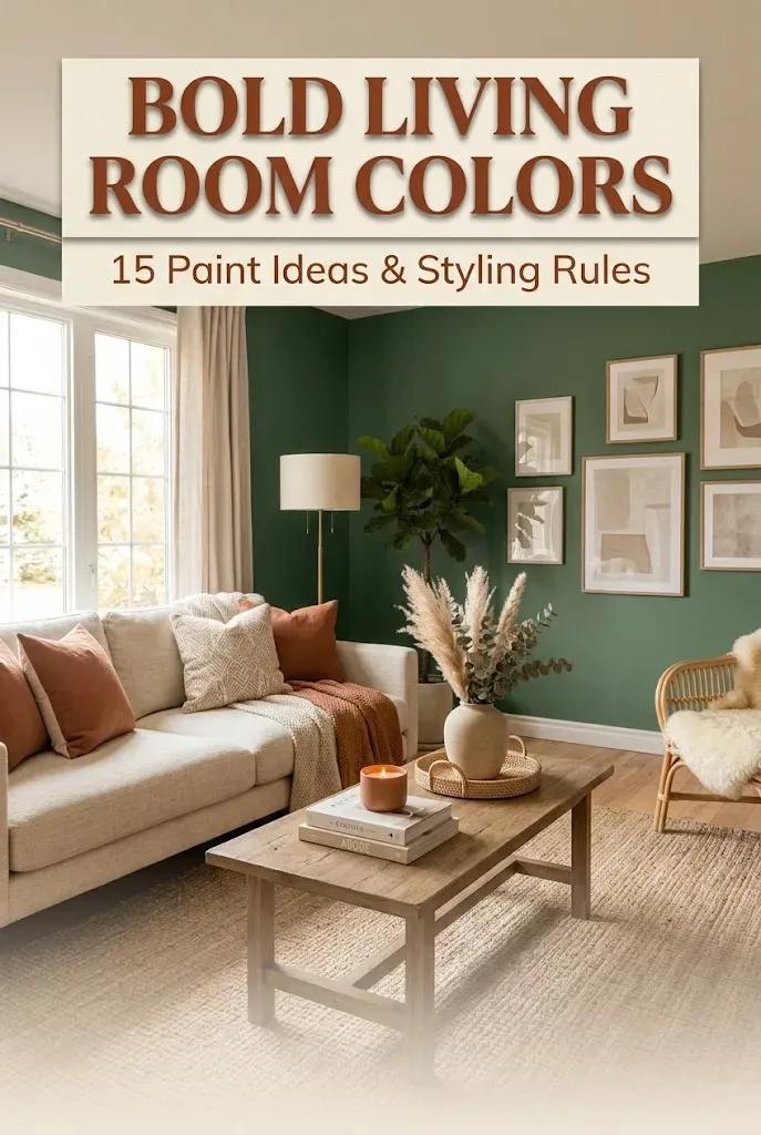 Bold Living Room Colors Guide