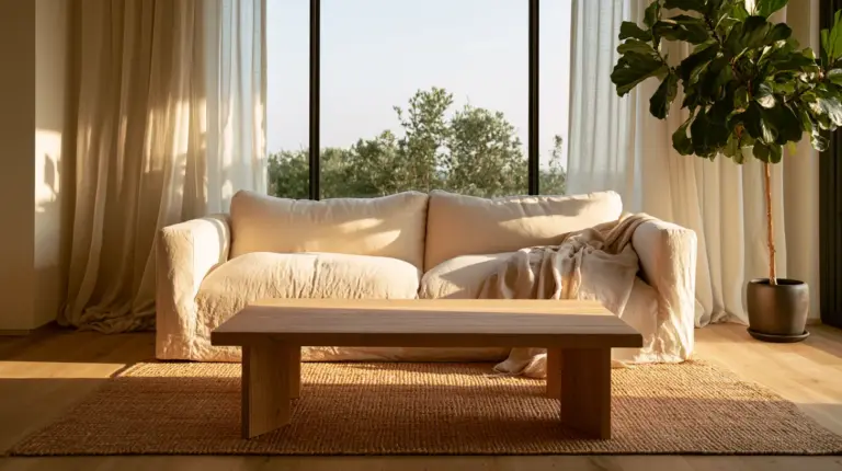 Calm Living Room Command Position