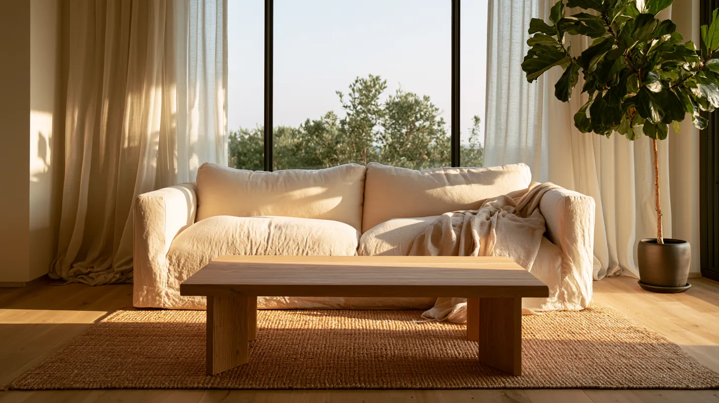 Calm Living Room Command Position
