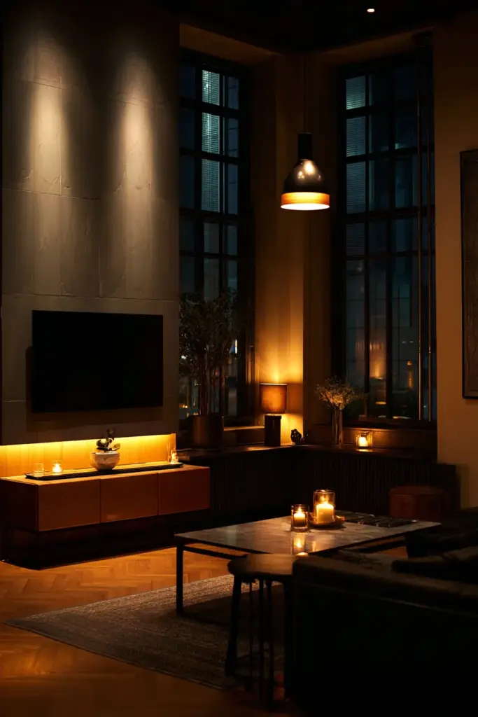 Evening Mood Lighting Scene