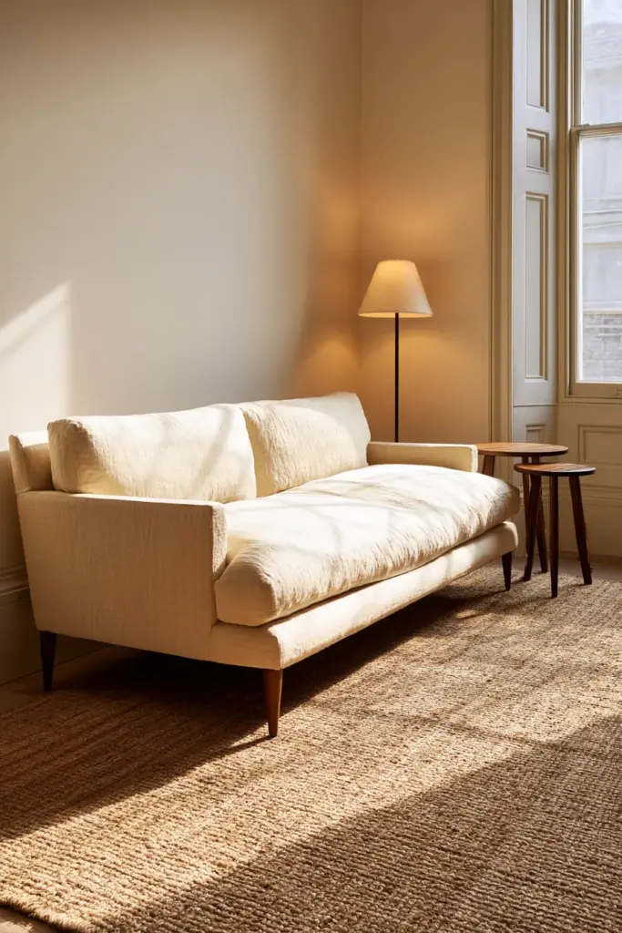 Floating Sofa Layout Idea