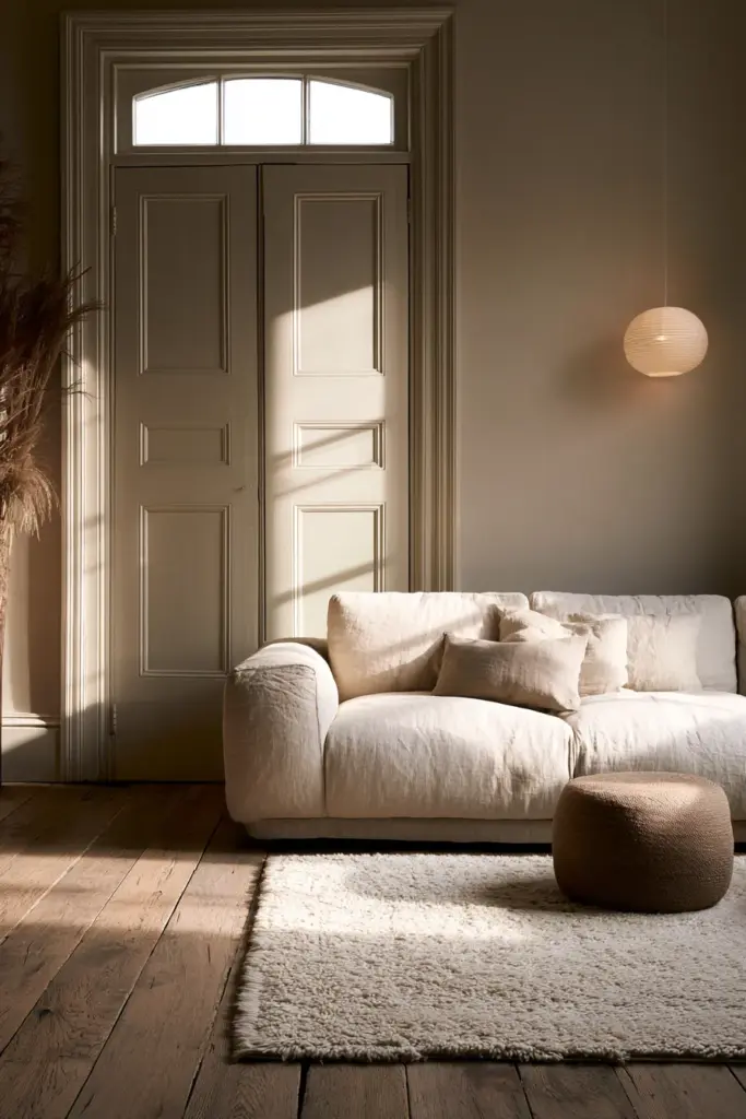 Furniture Floating Away from Wall