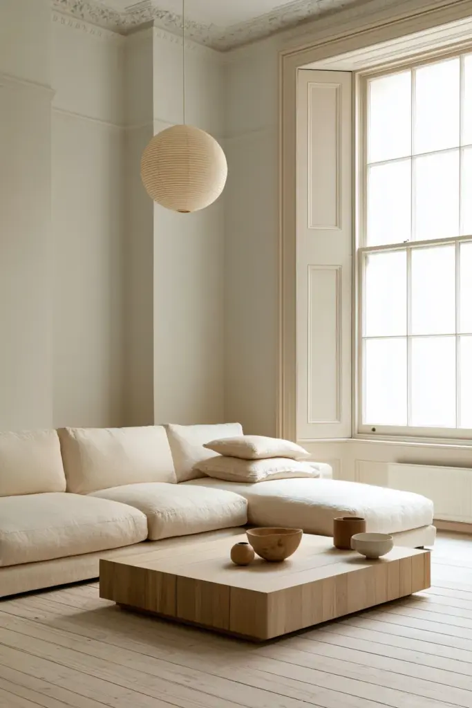 Japandi Low Furniture Arrangement