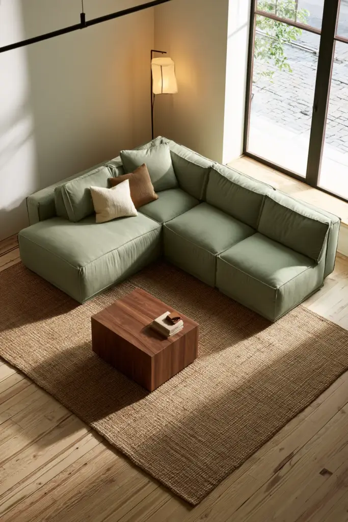 L-Shaped Corner Sectional