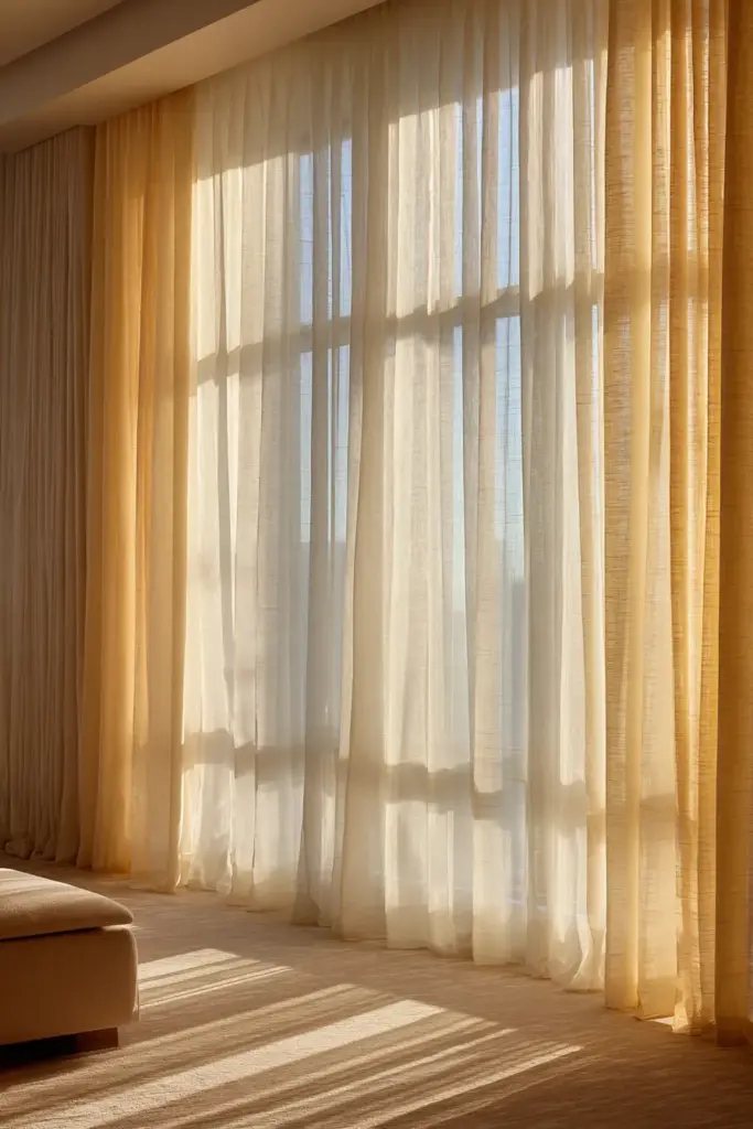 Layered Sheer and Shade