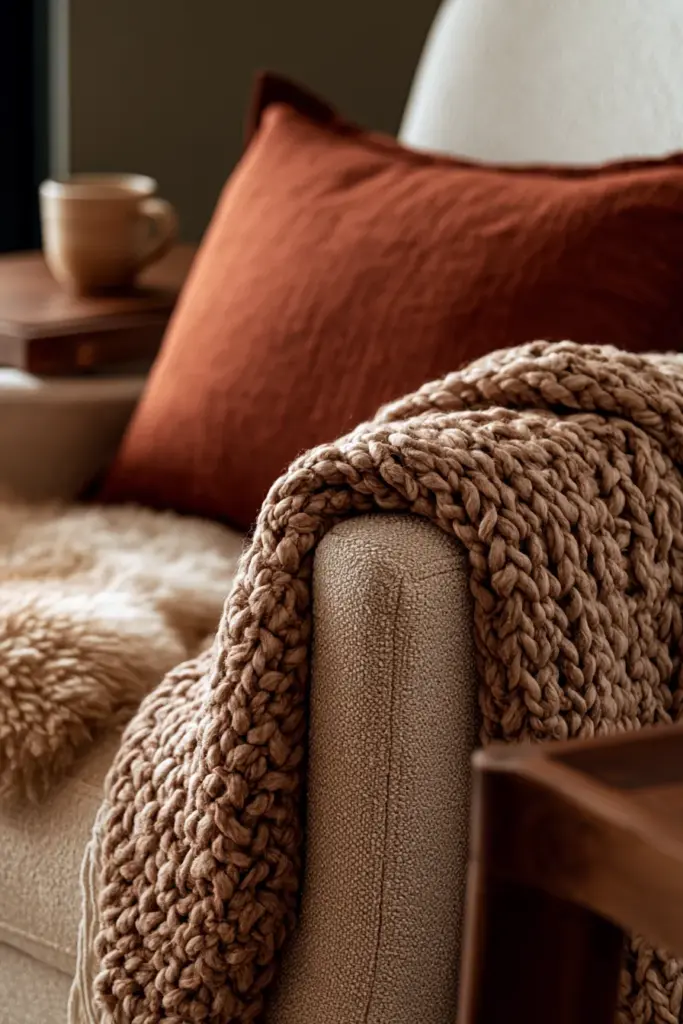 Layered Textile Nook DetailSection