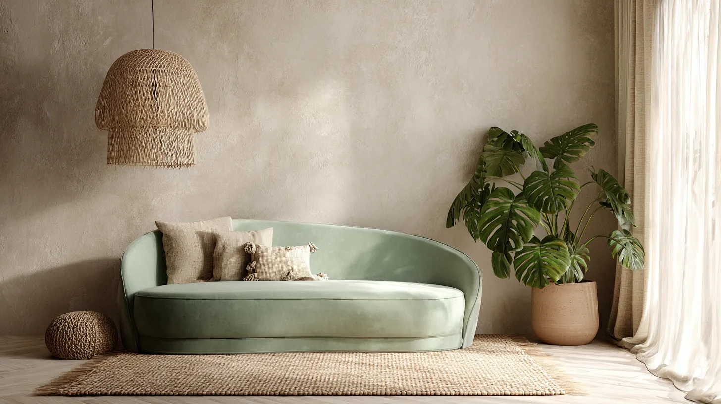 Minimalist Maximalist Living Room Featured