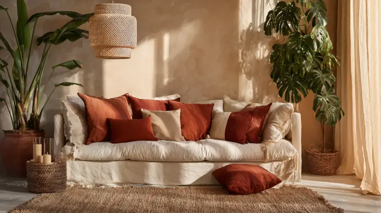 Modern Boho Living Room — Hero