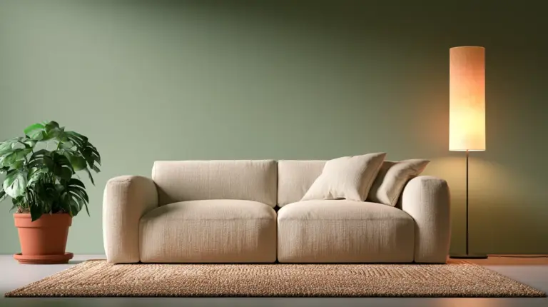 Modern Living Room Budget Makeover – Featured