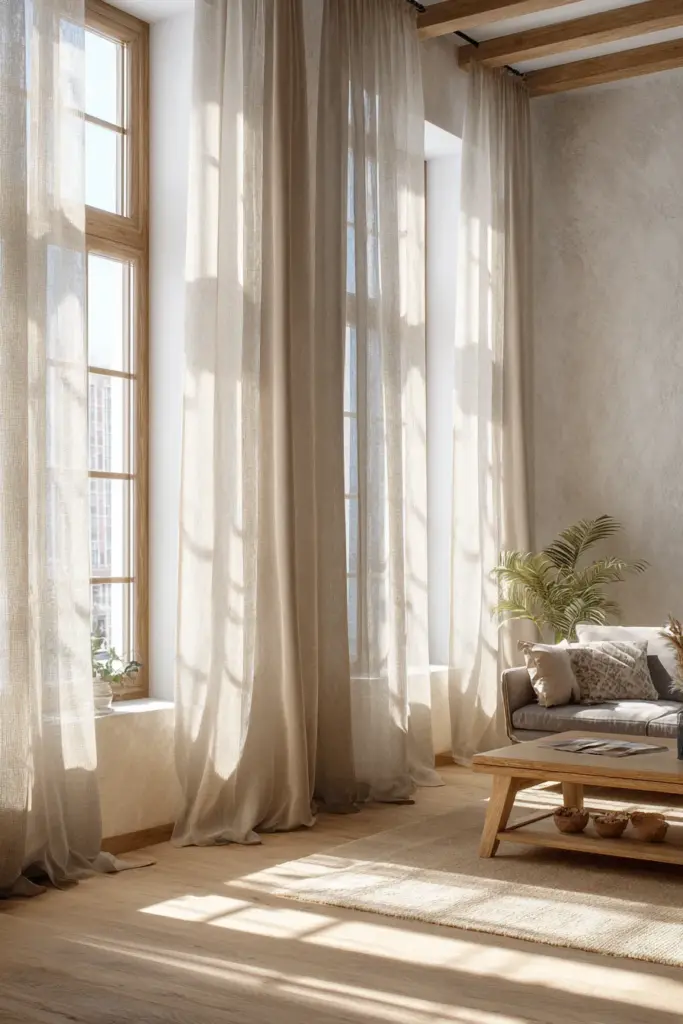 Natural Light Living Room Design