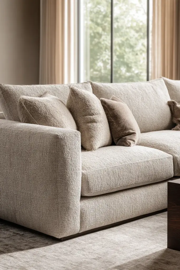 Pet-Friendly Performance Fabric Sectional