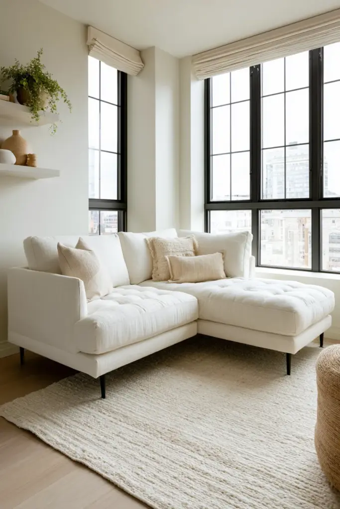 Small Apartment Sectional Layout