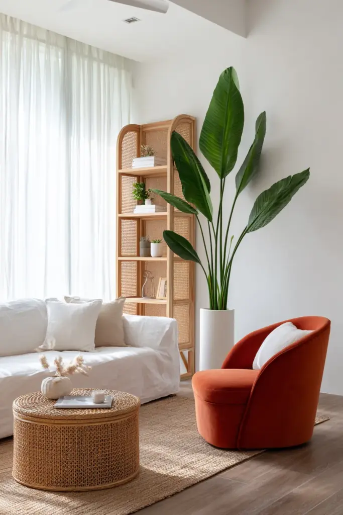 Small Space Filipino Condo Living Room
