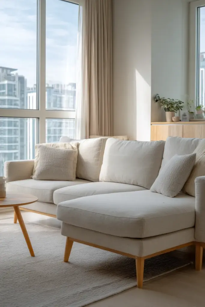 Small Space Sectional Layout