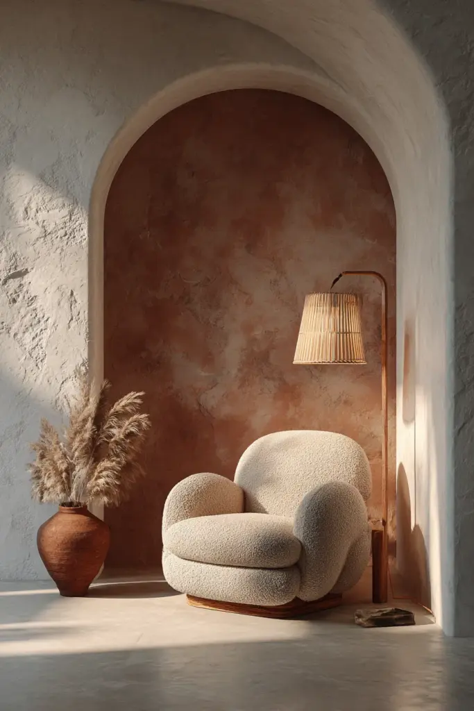 Statement Accent Wall Living Room
