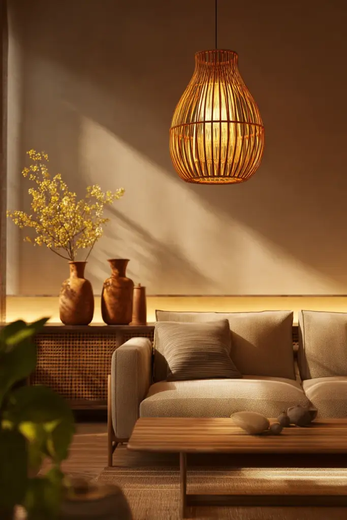 Three-Layer Japandi Lighting