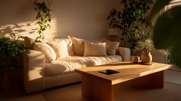 Warm Smart Living Room — Featured