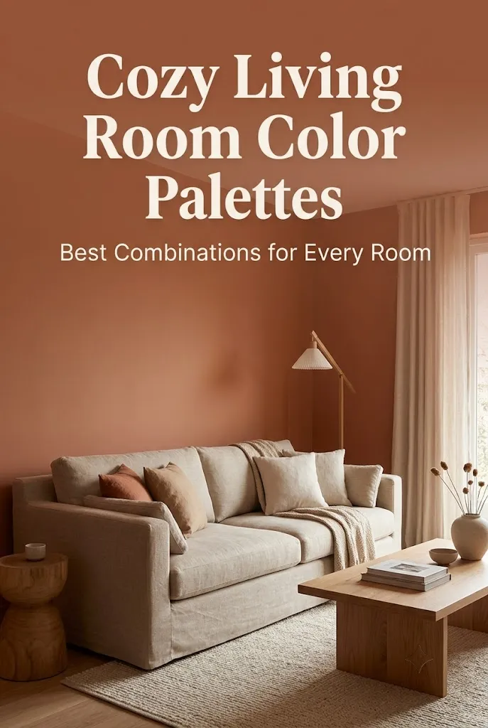 Cozy Living Room Color Palettes