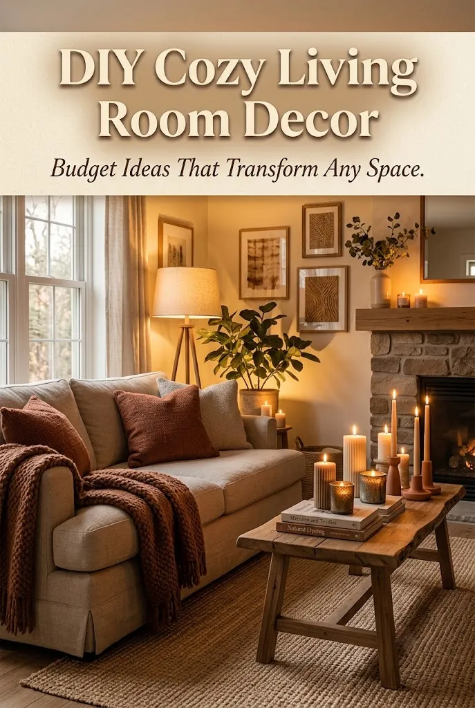 DIY Cozy Living Room Decor
