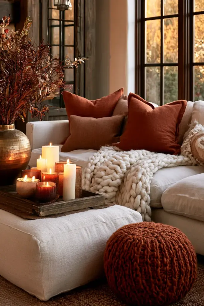 Fall Cozy Living Room Decor