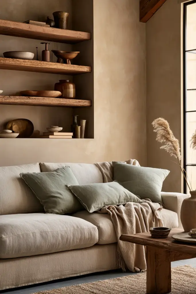 Farmhouse Without Gray – Clay & Sage Tones