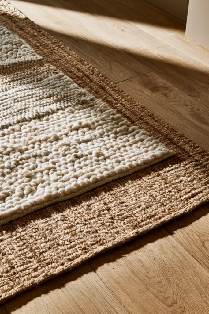 Floor Layer – Wool and Jute Rug