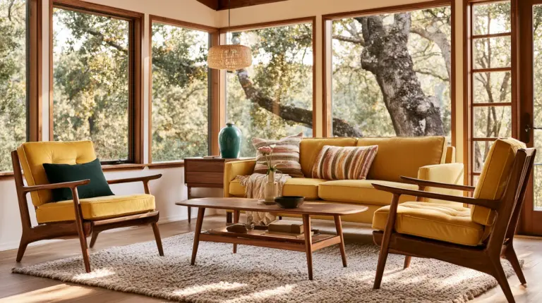 Golden Hour Living Room
