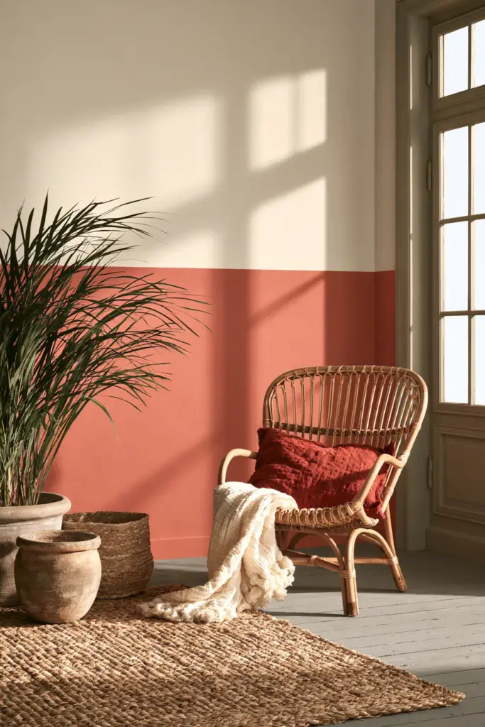 Half-Painted Accent Wall