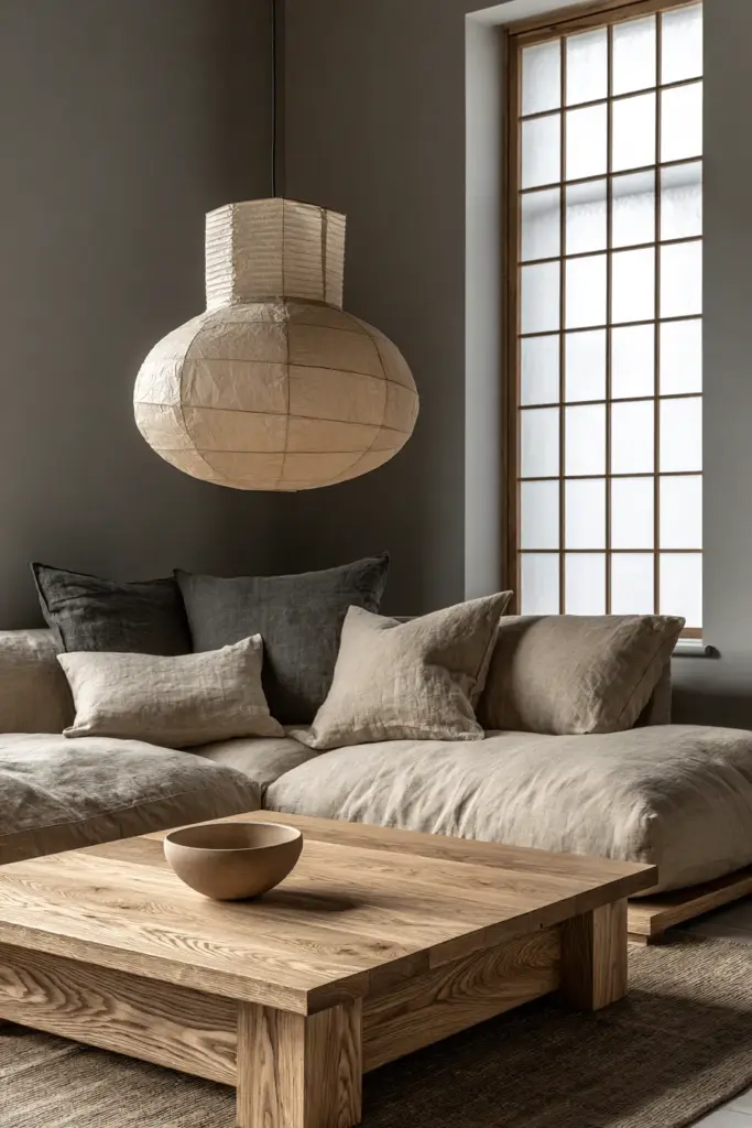 Japandi Cozy Living Room