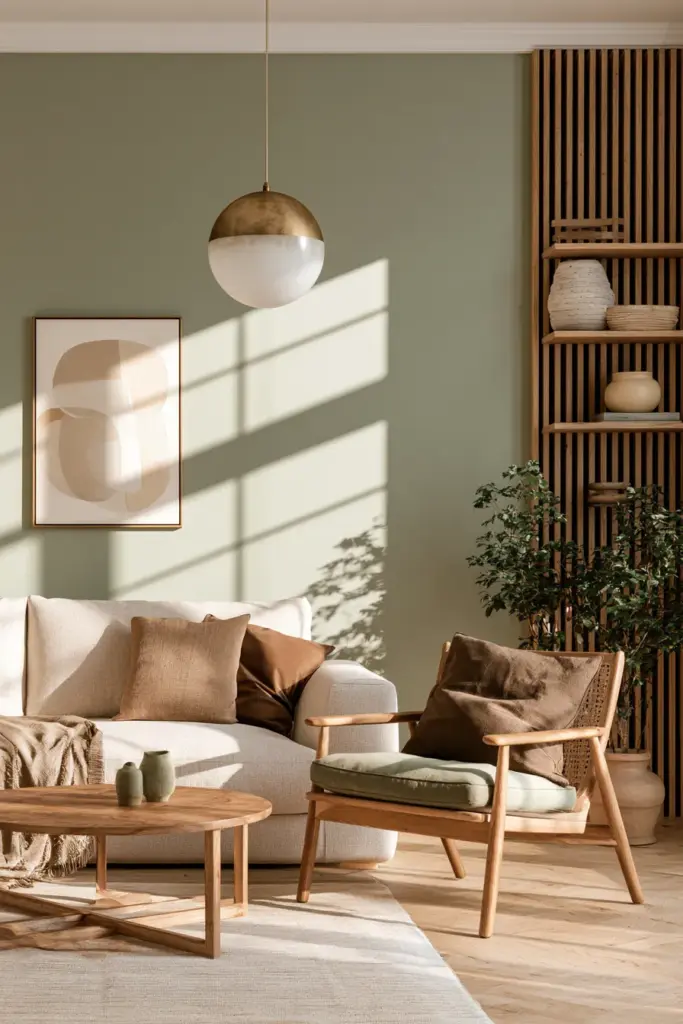 Japandi Living Room Palette