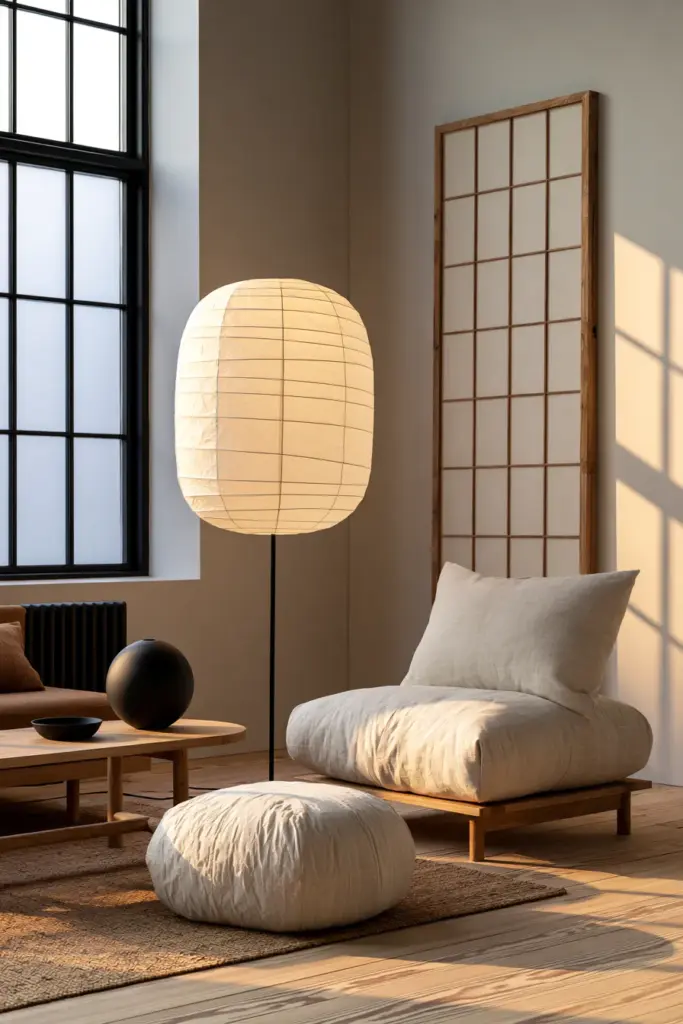 Japandi Style Lighting