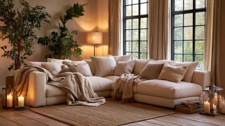Layered Cozy Living Room