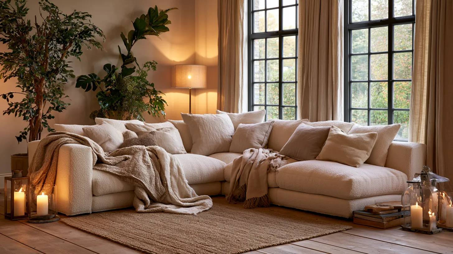 Layered Cozy Living Room