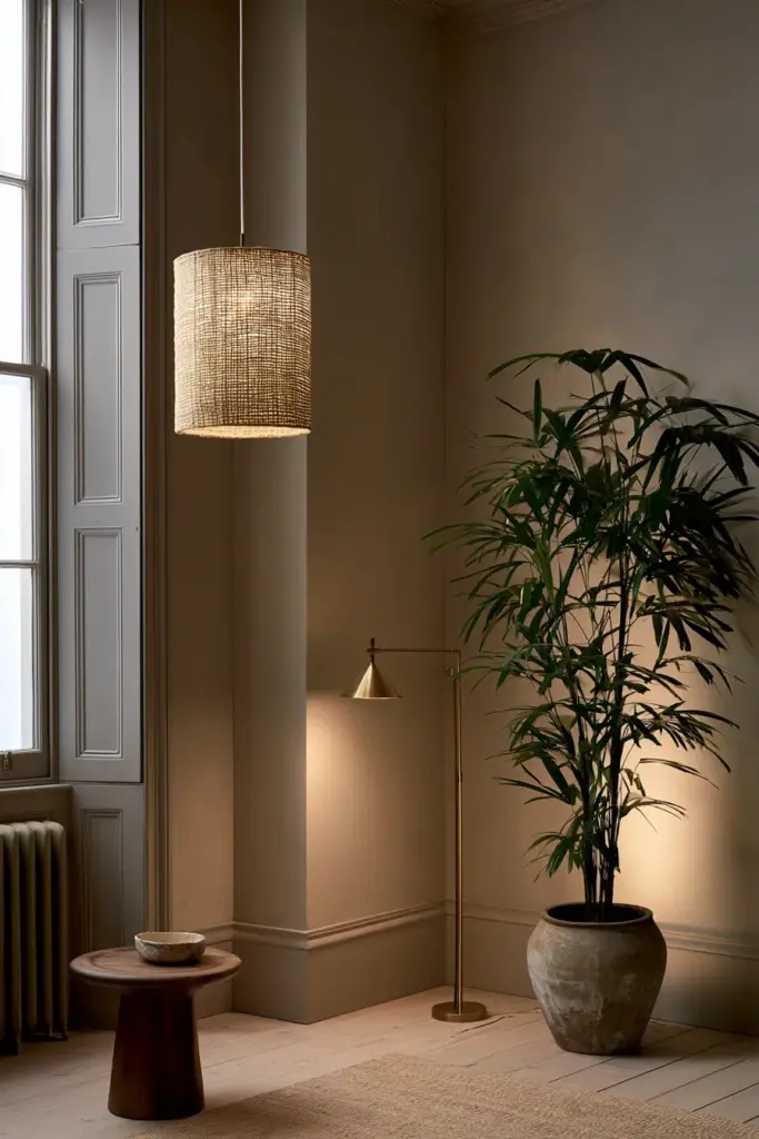 Layered Lighting Corner