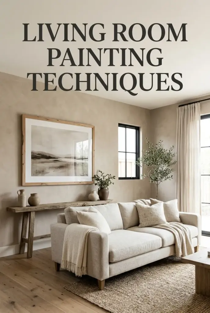 Modern Rustic Living Room Pin
