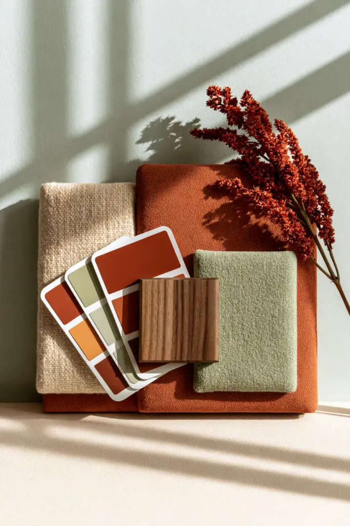 Palette Moodboard Flatlay