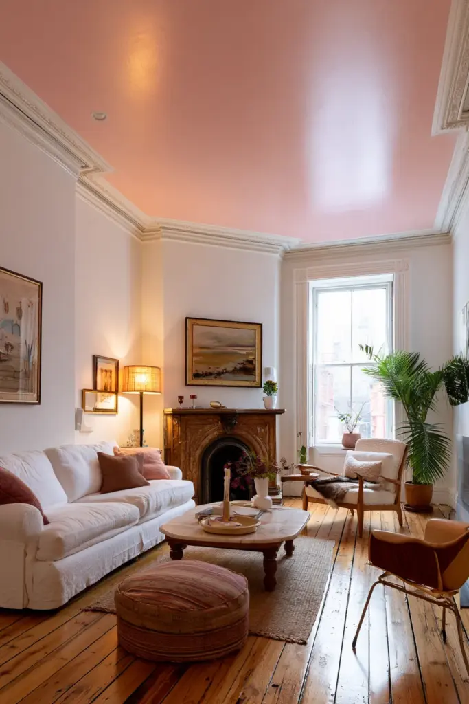 Pink Ceiling Detail